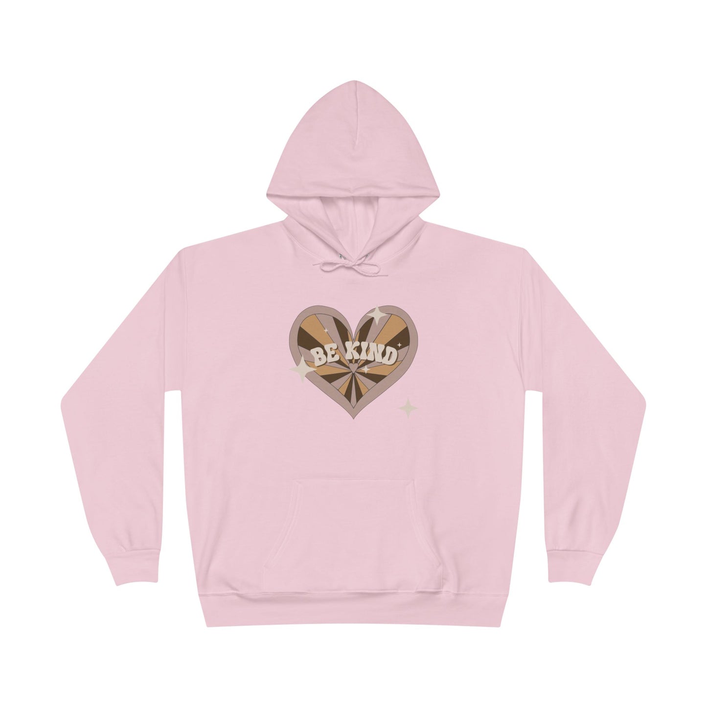 Be Kind Heart Unisex EcoSmart® Pullover Hoodie Sweatshirt