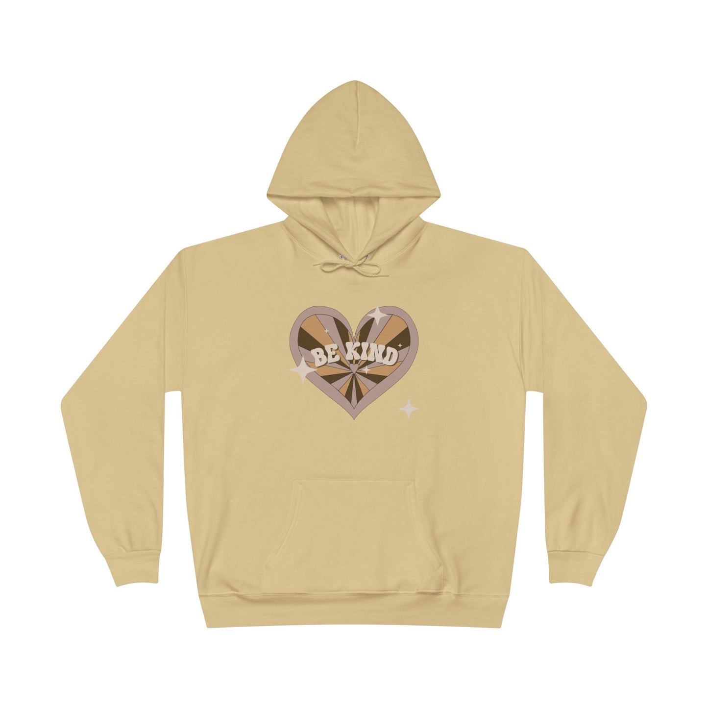 Be Kind Heart Unisex EcoSmart® Pullover Hoodie Sweatshirt
