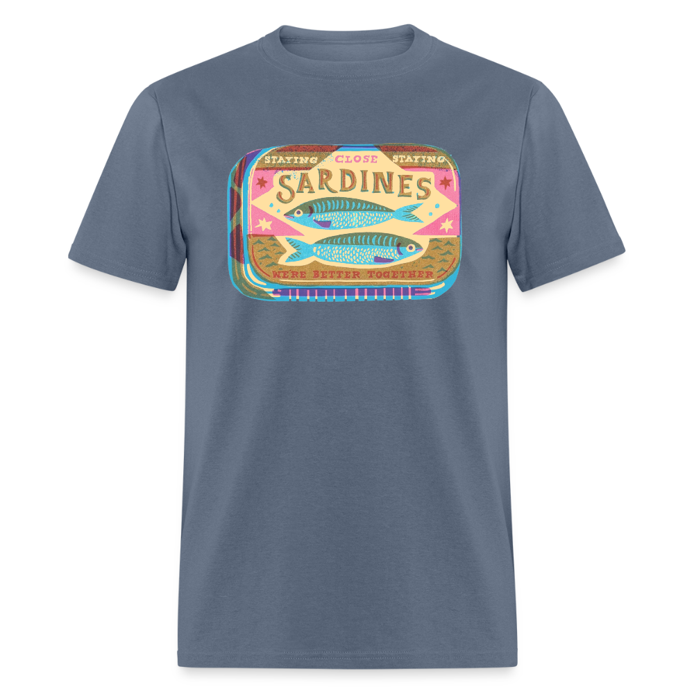 Sardines Better Together Unisex Classic T-Shirt - denim