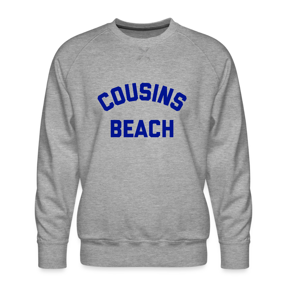 Cousins Beach Men’s Premium Sweatshirt - heather grey