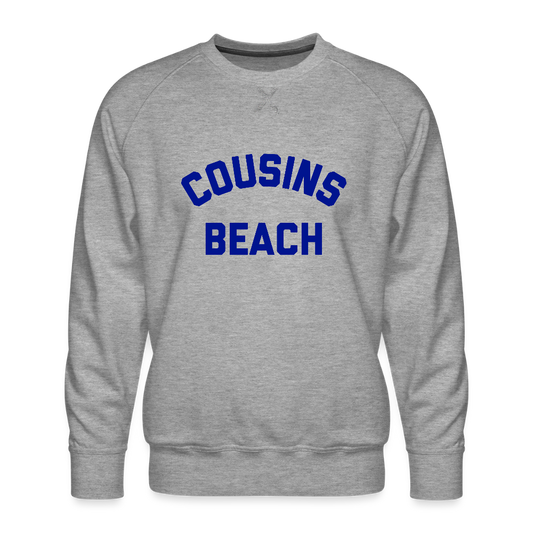 Cousins Beach Men’s Premium Sweatshirt - heather grey