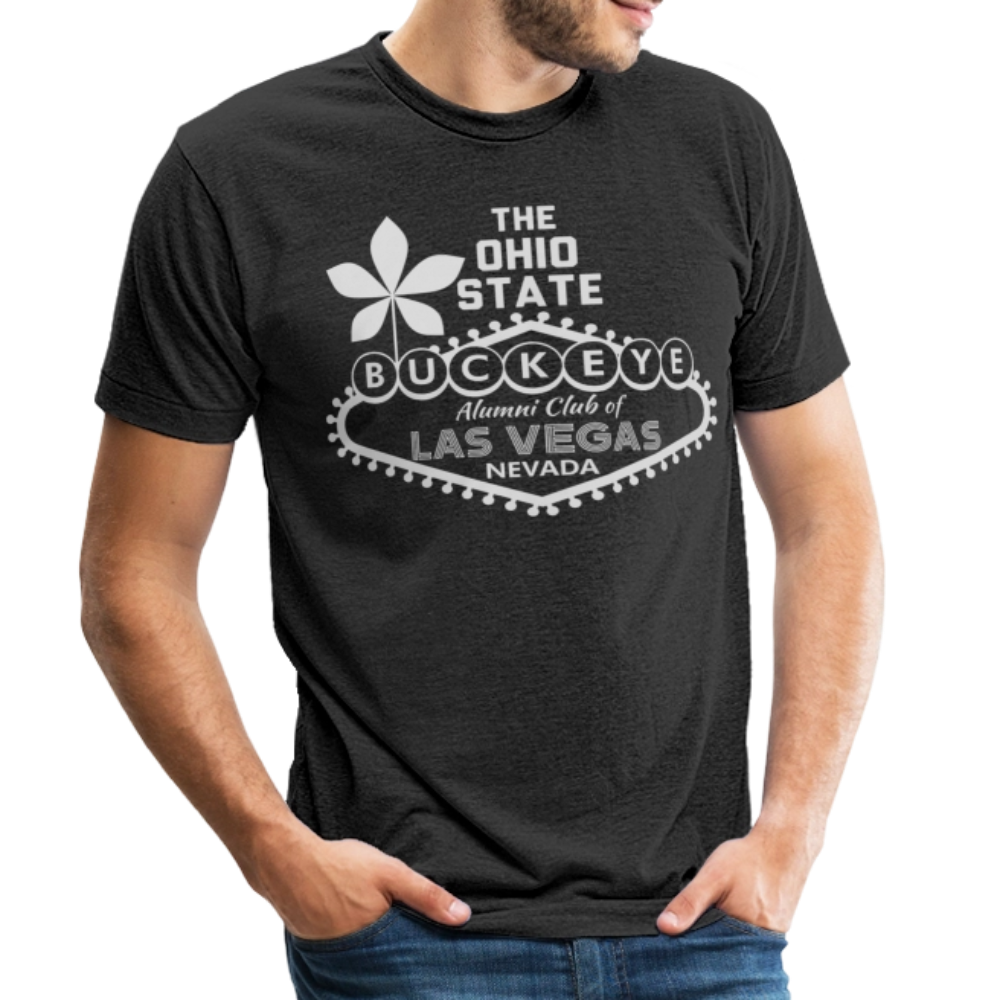 ALU BL Gray Unisex Tri-Blend T-Shirt - heather black