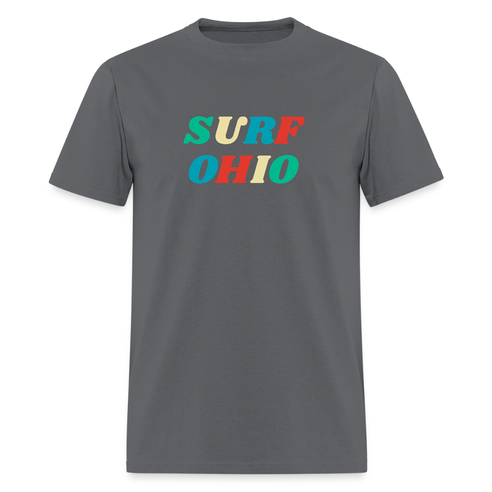 Surf Ohio Men's T-Shirt | GILDAN 5000 - charcoal