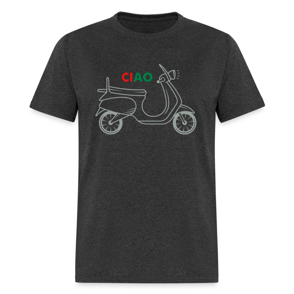 CIAO Scooter Unisex Classic T-Shirt - heather black