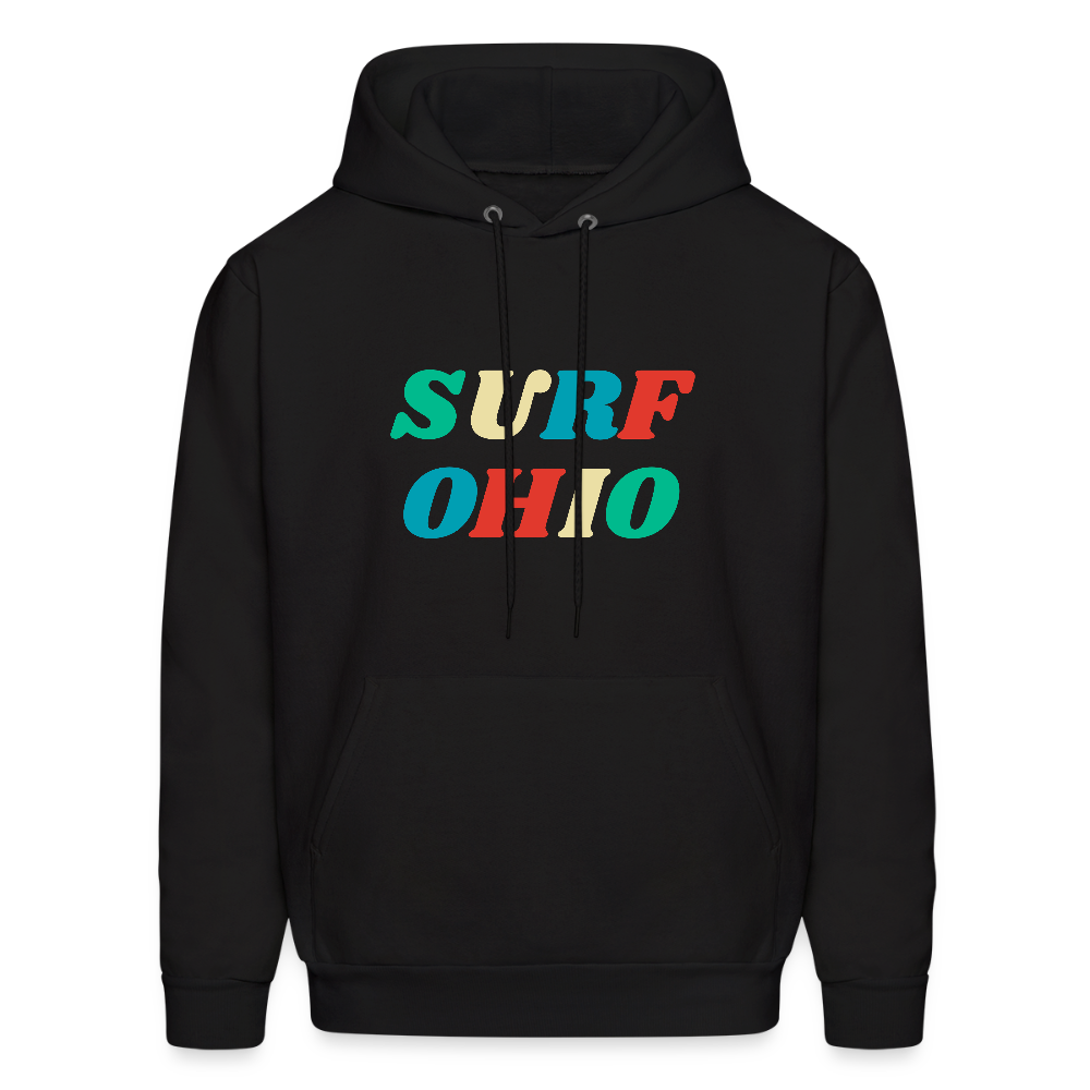 Surf Ohio Men's Hoodie - black
