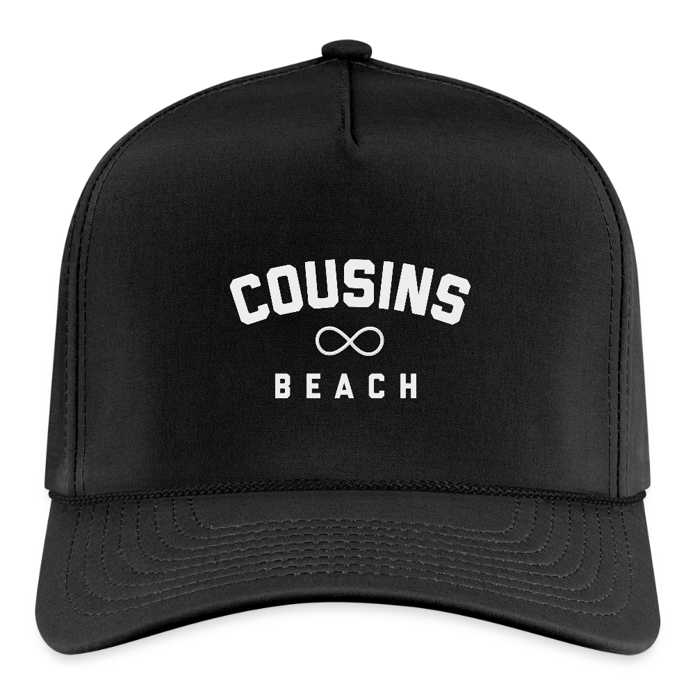 Cousins Beach Rope Cap - black/black