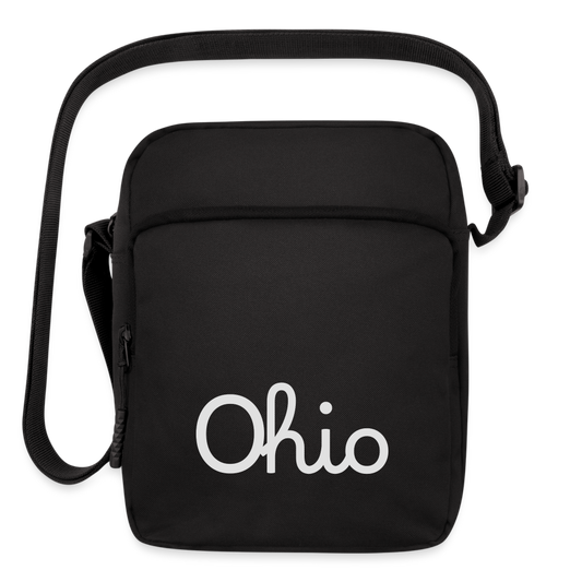 Ohio Upright Crossbody Bag - black