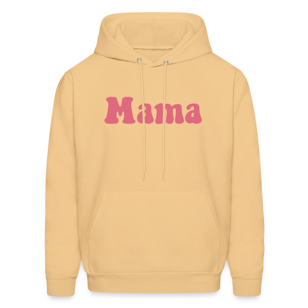 Mama Men's Hoodie - light gold