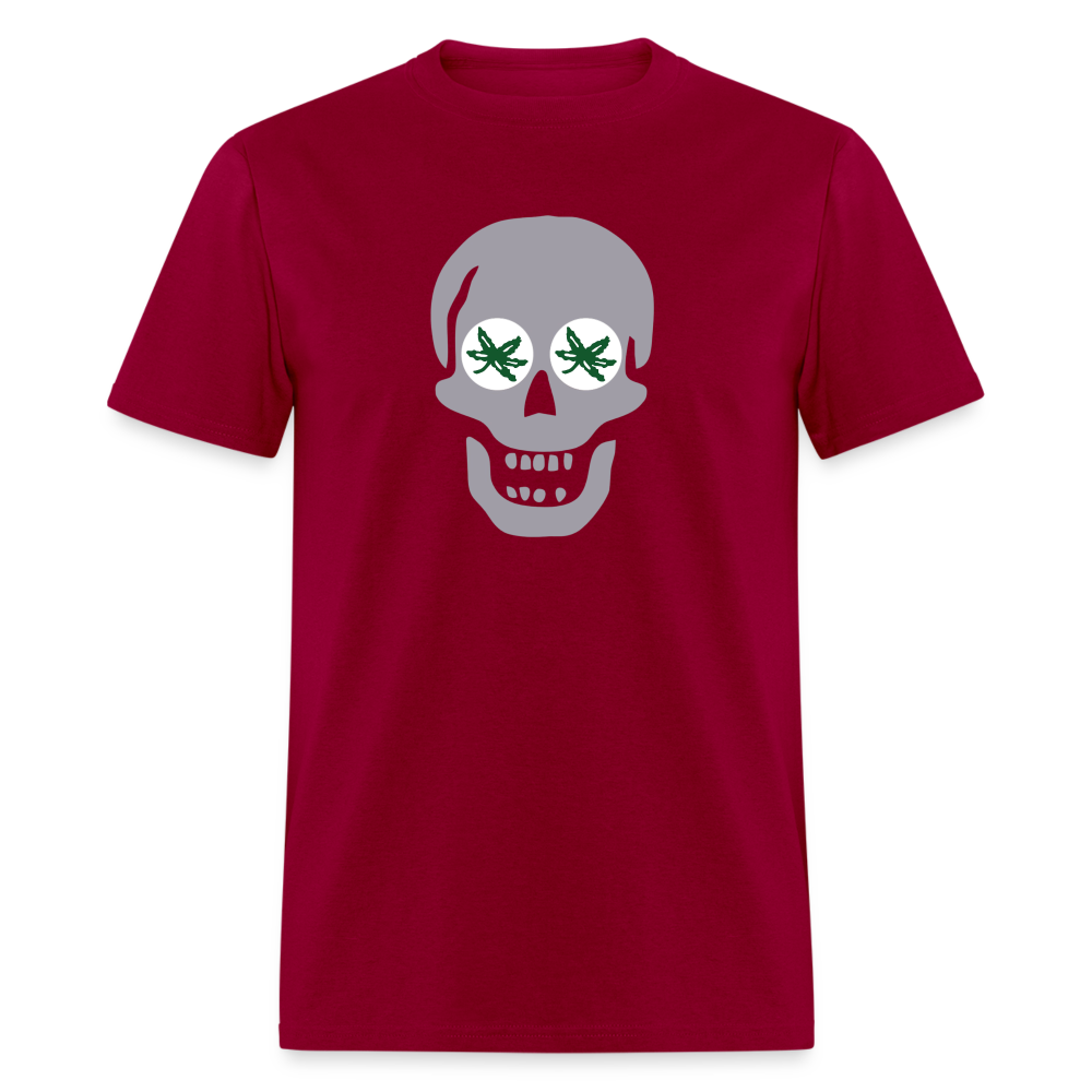 Skull BuckEYES Unisex Classic T-Shirt - dark red