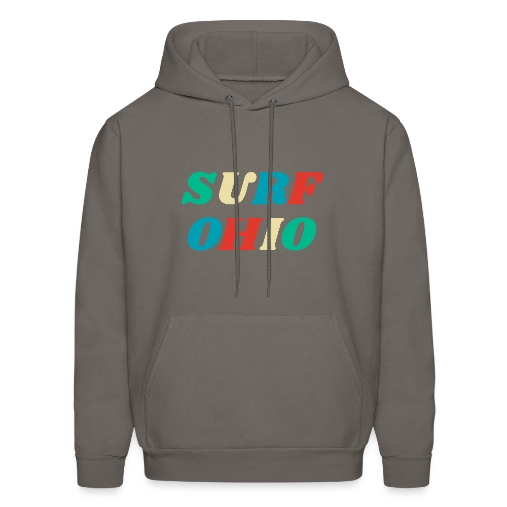 Surf Ohio Men's Hoodie - asphalt gray