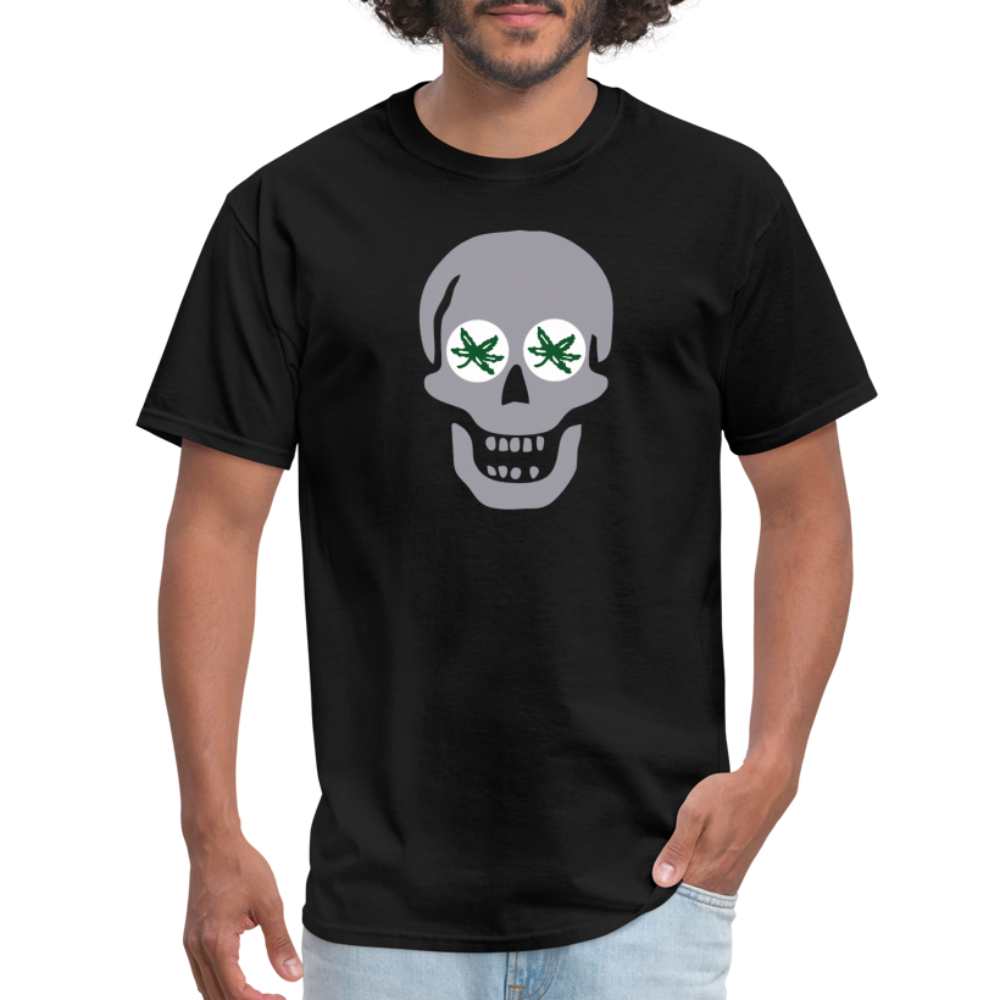Skull BuckEYES Unisex Classic T-Shirt - black