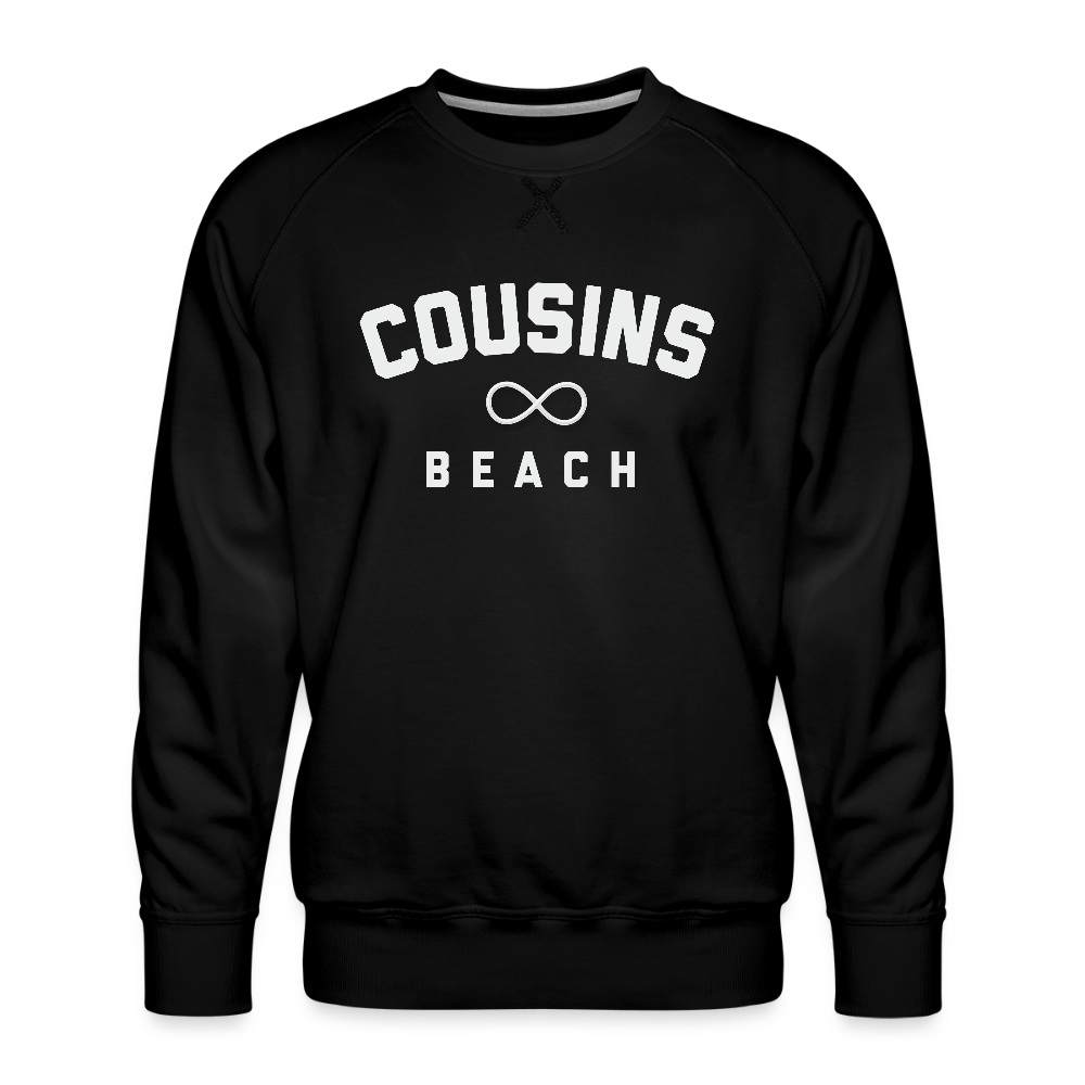 Cousins Beach Infinity Men’s Premium Sweatshirt - black