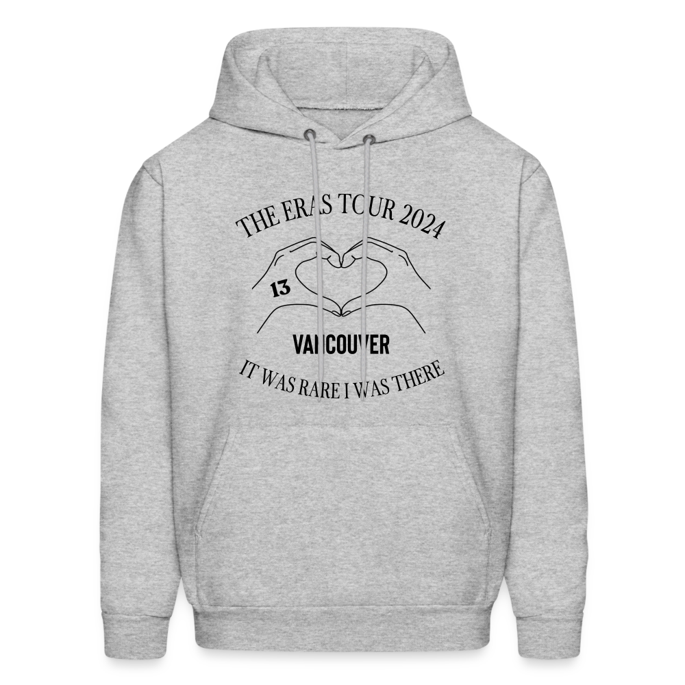 The Eras Tour 2024 It was rare. I was there. Vancouver Men's Hoodie - heather gray