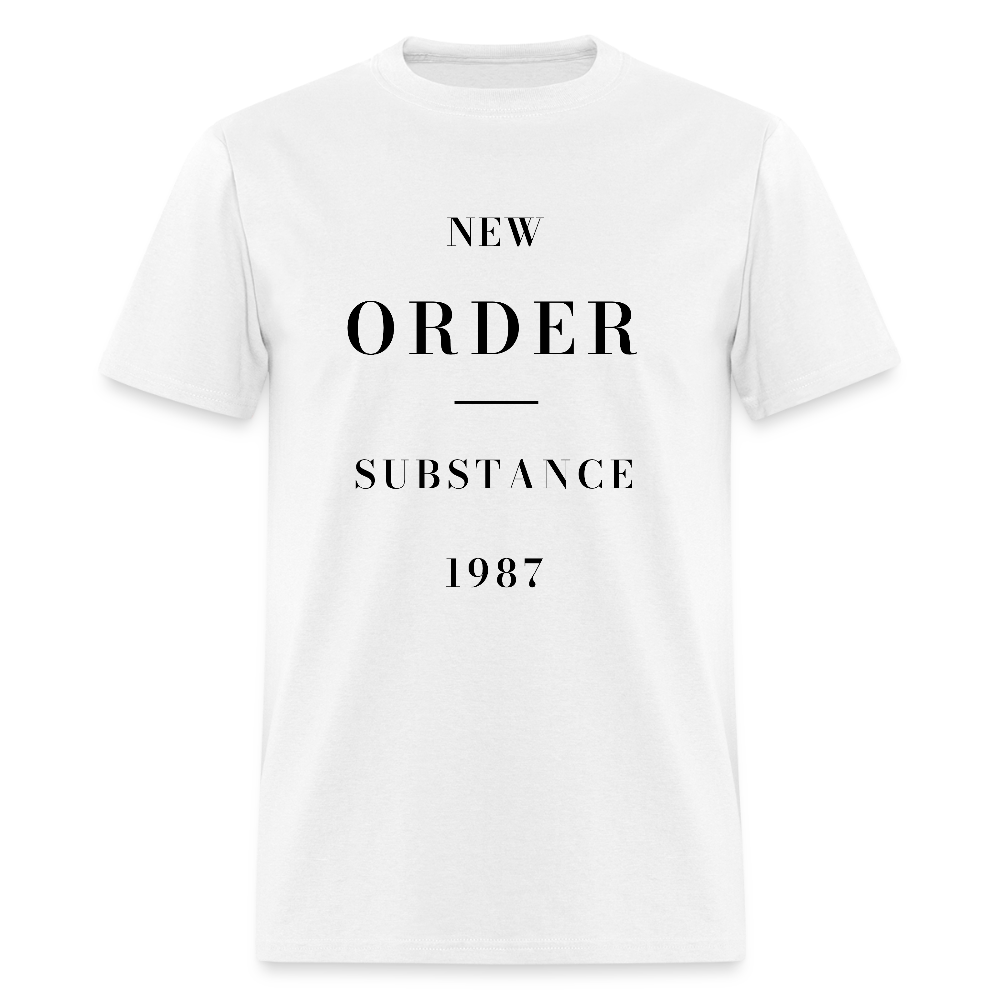 New Order Substance 1987 Unisex Classic T-Shirt - white