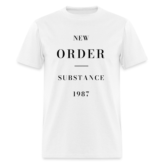 New Order Substance 1987 Unisex Classic T-Shirt - white