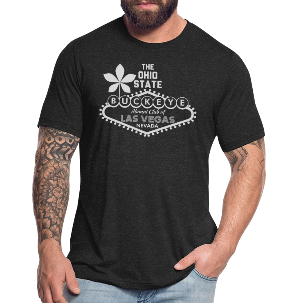 ALU BL Gray Unisex Tri-Blend T-Shirt - heather black