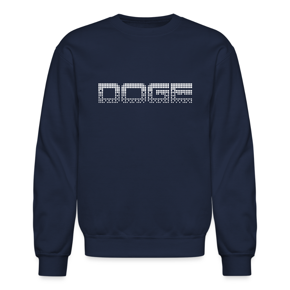 DOGE Crewneck Sweatshirt - navy