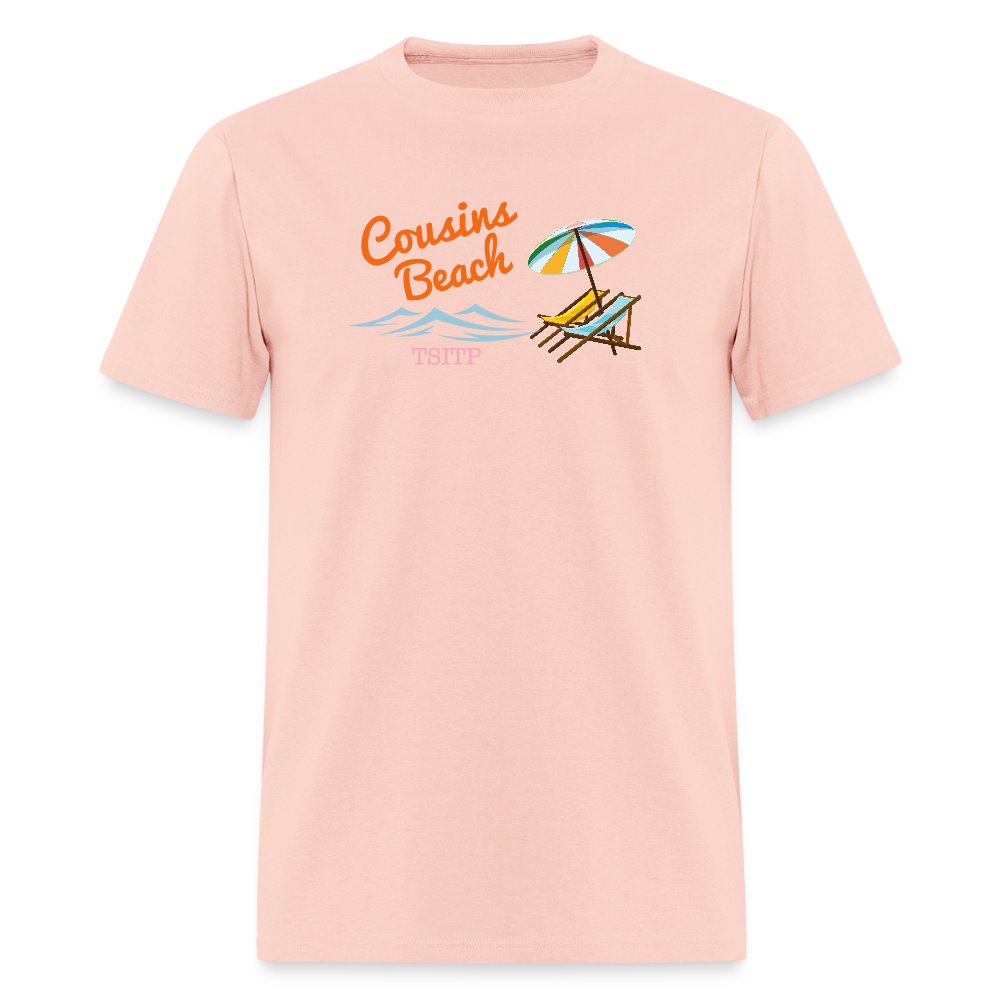 Cousins Beach Chairs Unisex Classic T-Shirt - blush pink