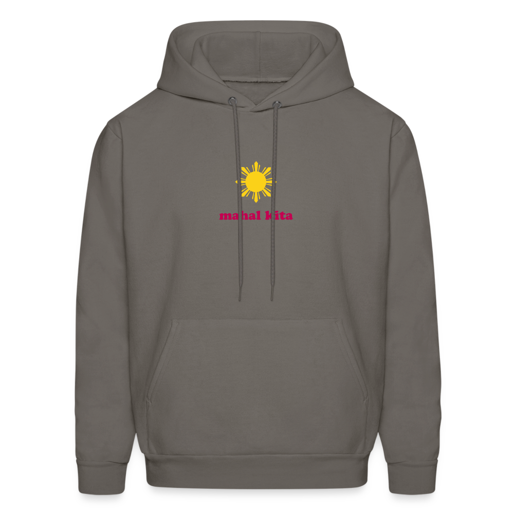 Men's Hoodie - asphalt gray