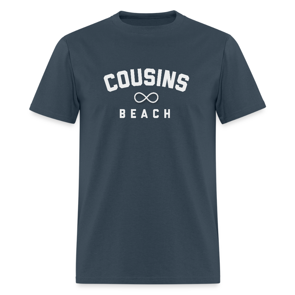 Cousins Beach Infinity Unisex Classic T-Shirt - blue dusk