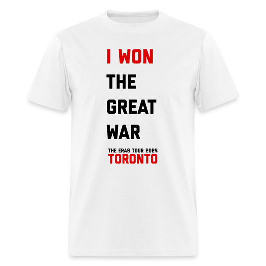I Won the Great War Unisex Classic T-Shirt - white
