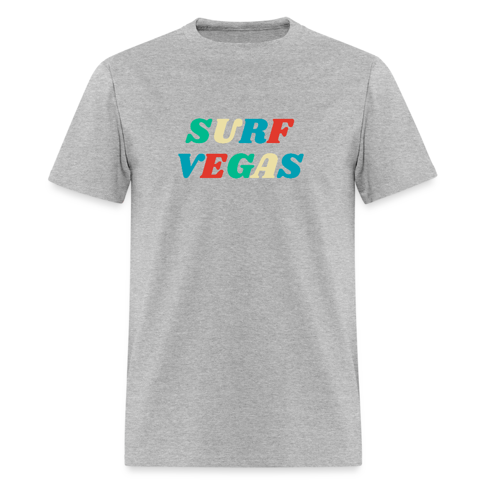 Surf Vegas Unisex Classic T-Shirt - heather gray