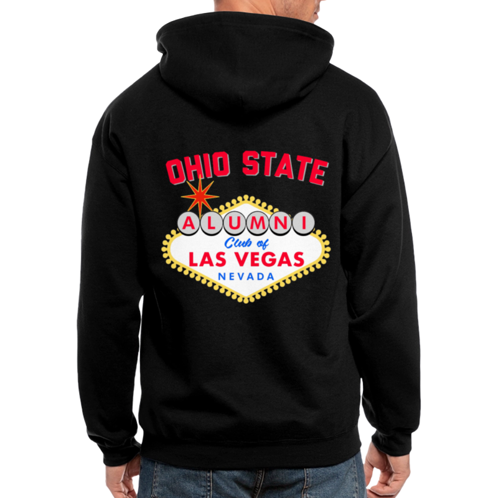 OSAC Men's Zip Hoodie - black