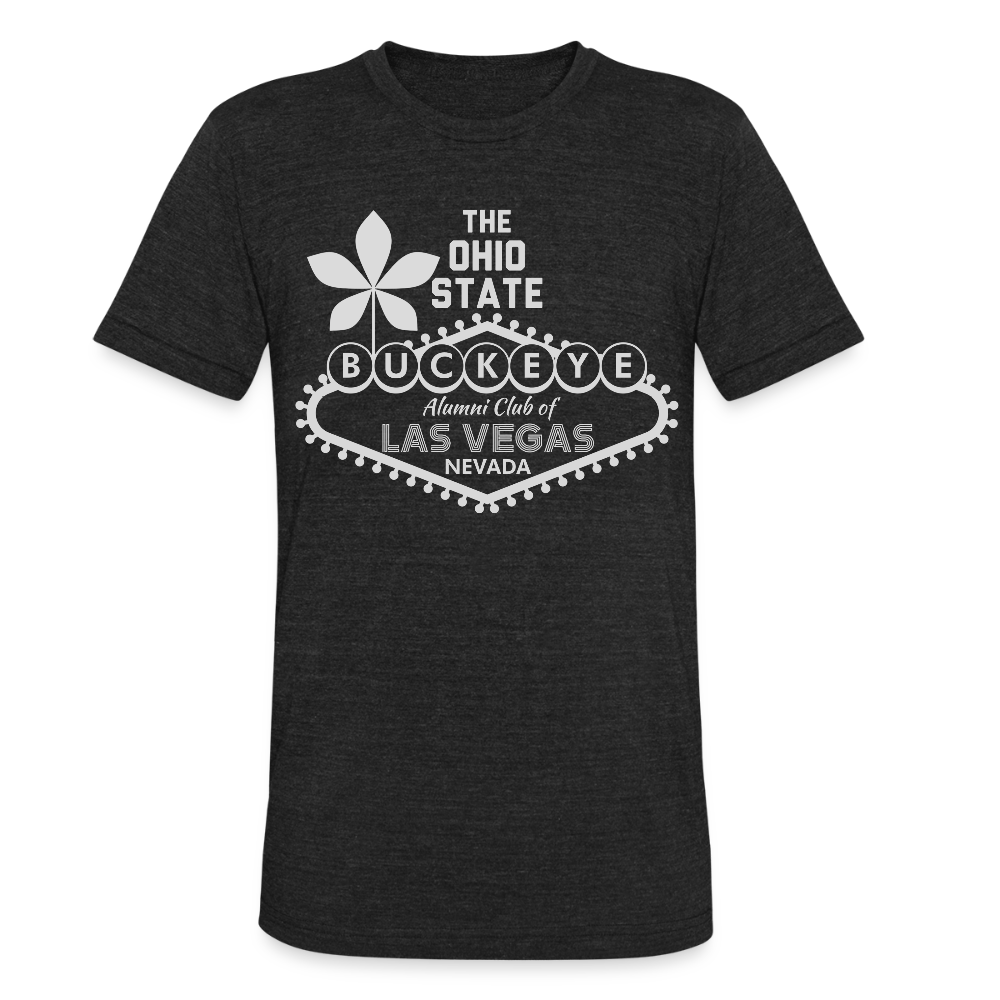ALU BL Gray Unisex Tri-Blend T-Shirt - heather black