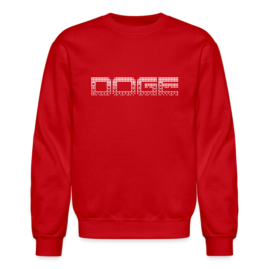 DOGE Crewneck Sweatshirt - red