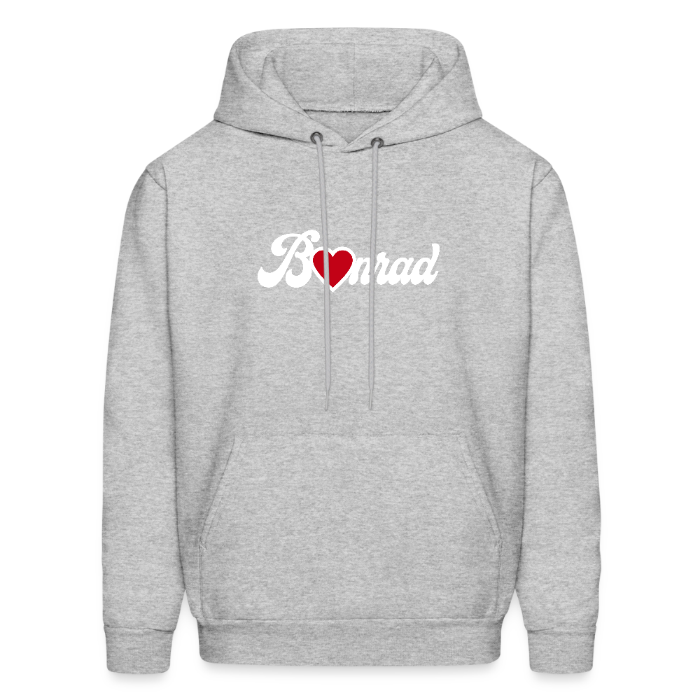 Bonrad Men's Hoodie - heather gray