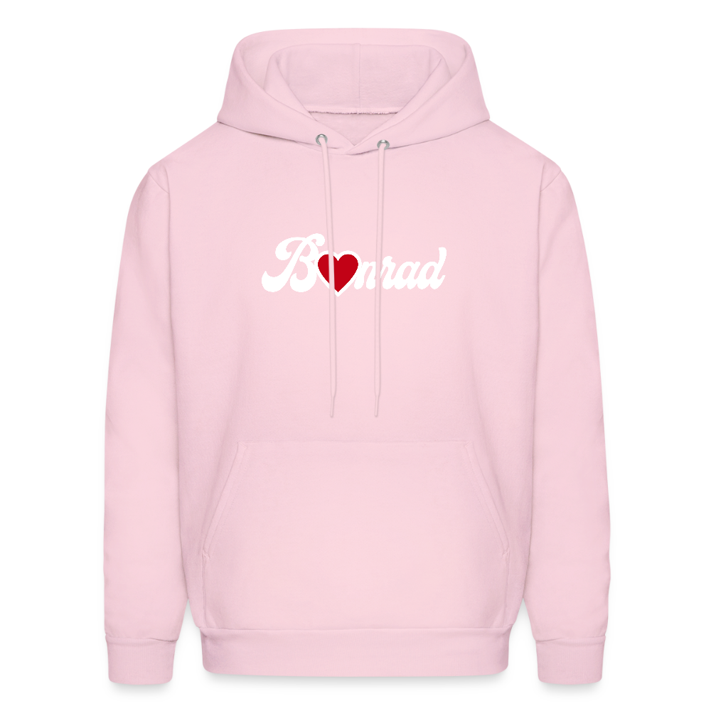 Bonrad Men's Hoodie - pale pink