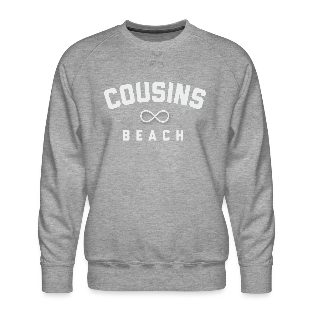 Cousins Beach Infinity Men’s Premium Sweatshirt - heather grey