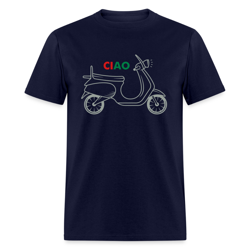 CIAO Scooter Unisex Classic T-Shirt - navy
