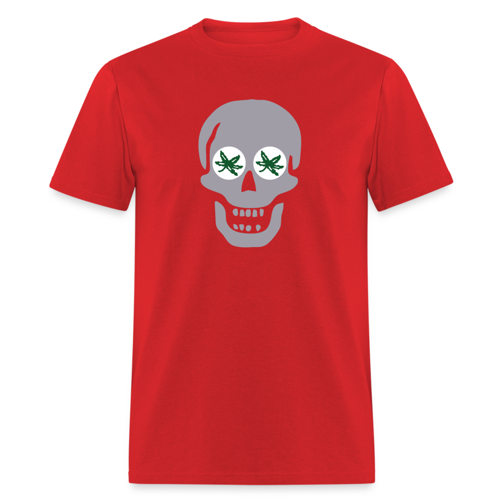 Skull BuckEYES Unisex Classic T-Shirt - red