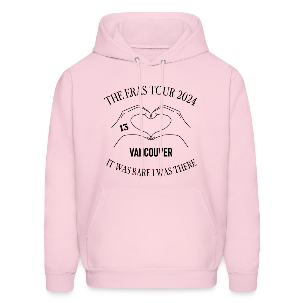 The Eras Tour 2024 It was rare. I was there. Vancouver Men's Hoodie - pale pink