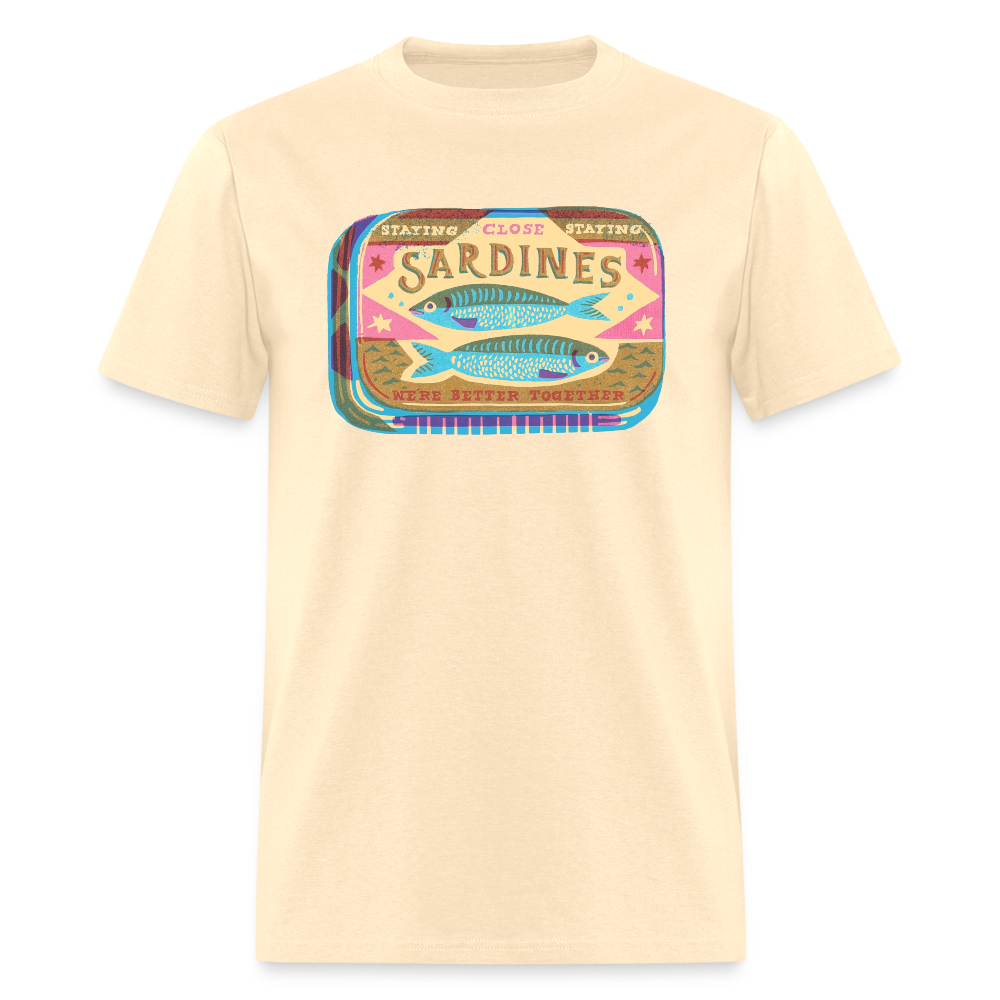 Sardines Better Together Unisex Classic T-Shirt - natural