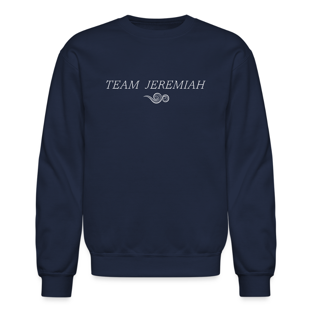 Team Jeremiah Crewneck Sweatshirt - navy