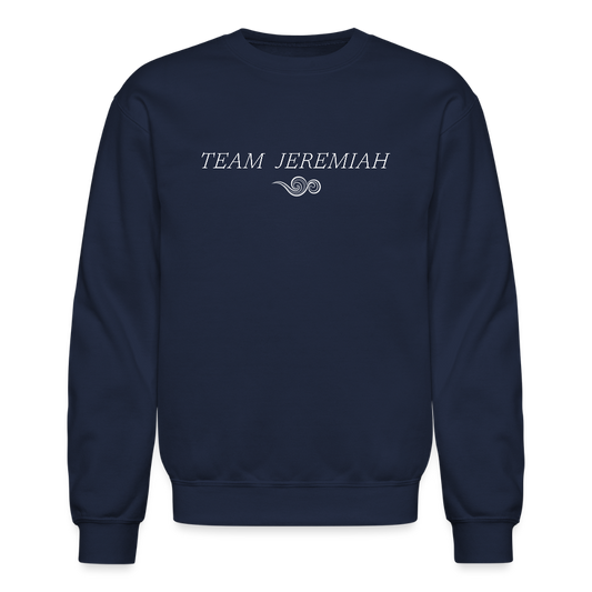 Team Jeremiah Crewneck Sweatshirt - navy