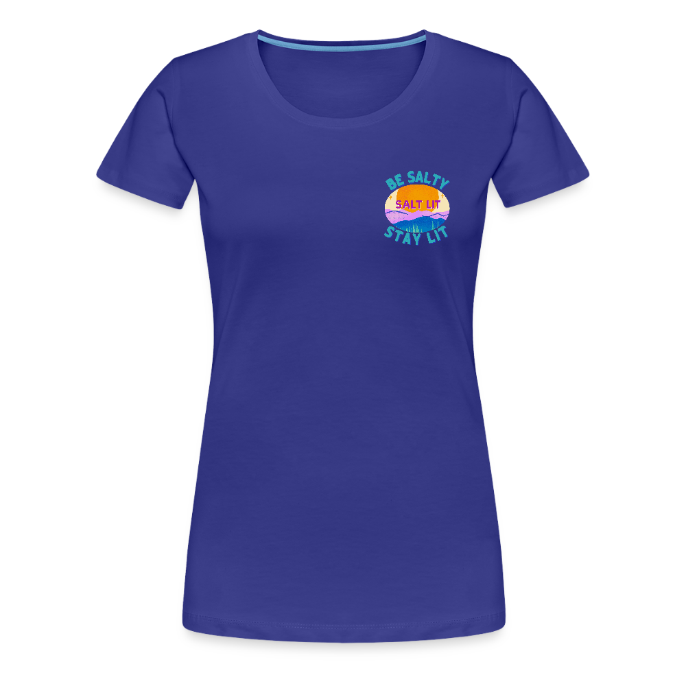 SALTLIT Scoop Neck - royal blue