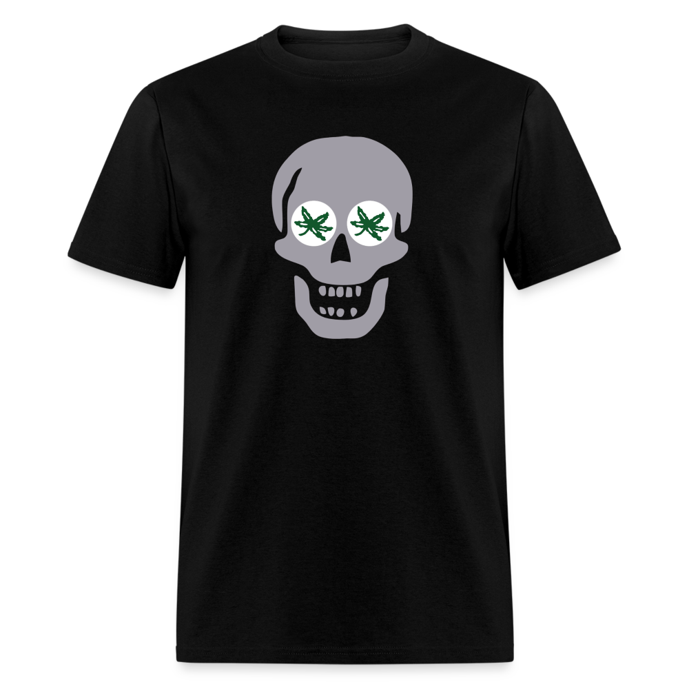 Skull BuckEYES Unisex Classic T-Shirt - black