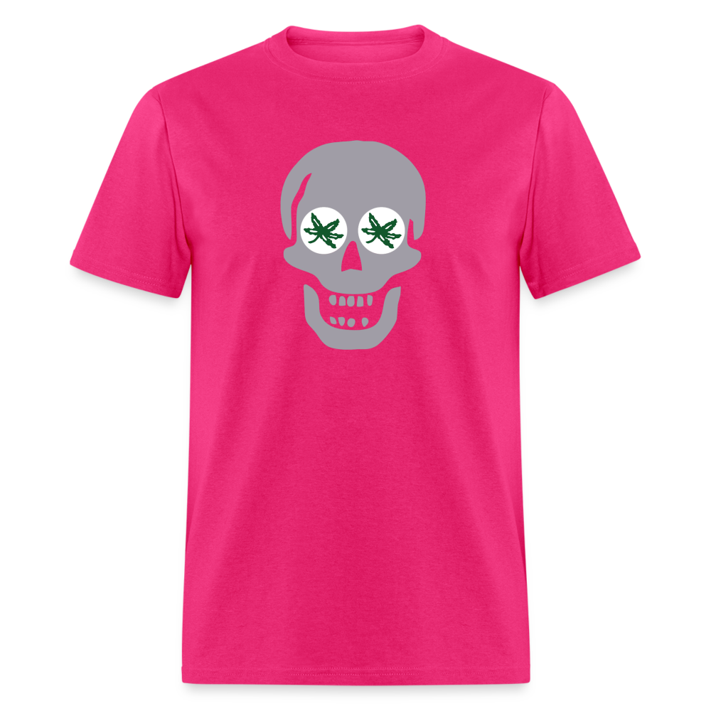 Skull BuckEYES Unisex Classic T-Shirt - fuchsia