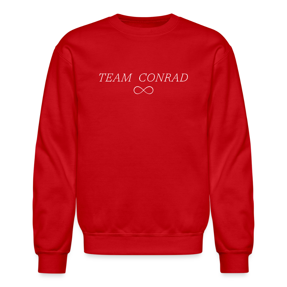 Team Conrad Crewneck Sweatshirt - red