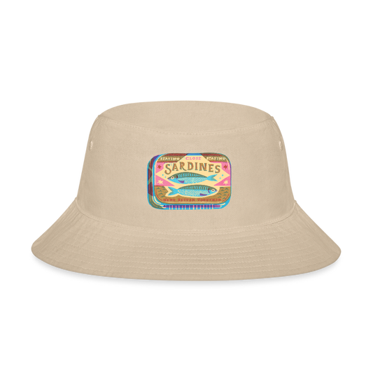 Sardines Better Together Bucket Hat - cream