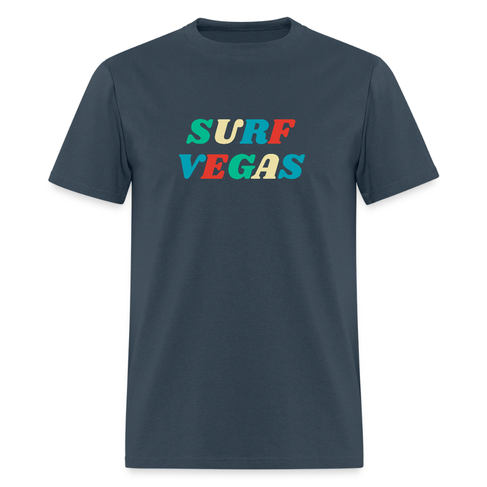 Surf Vegas Unisex Classic T-Shirt -  blue dusk