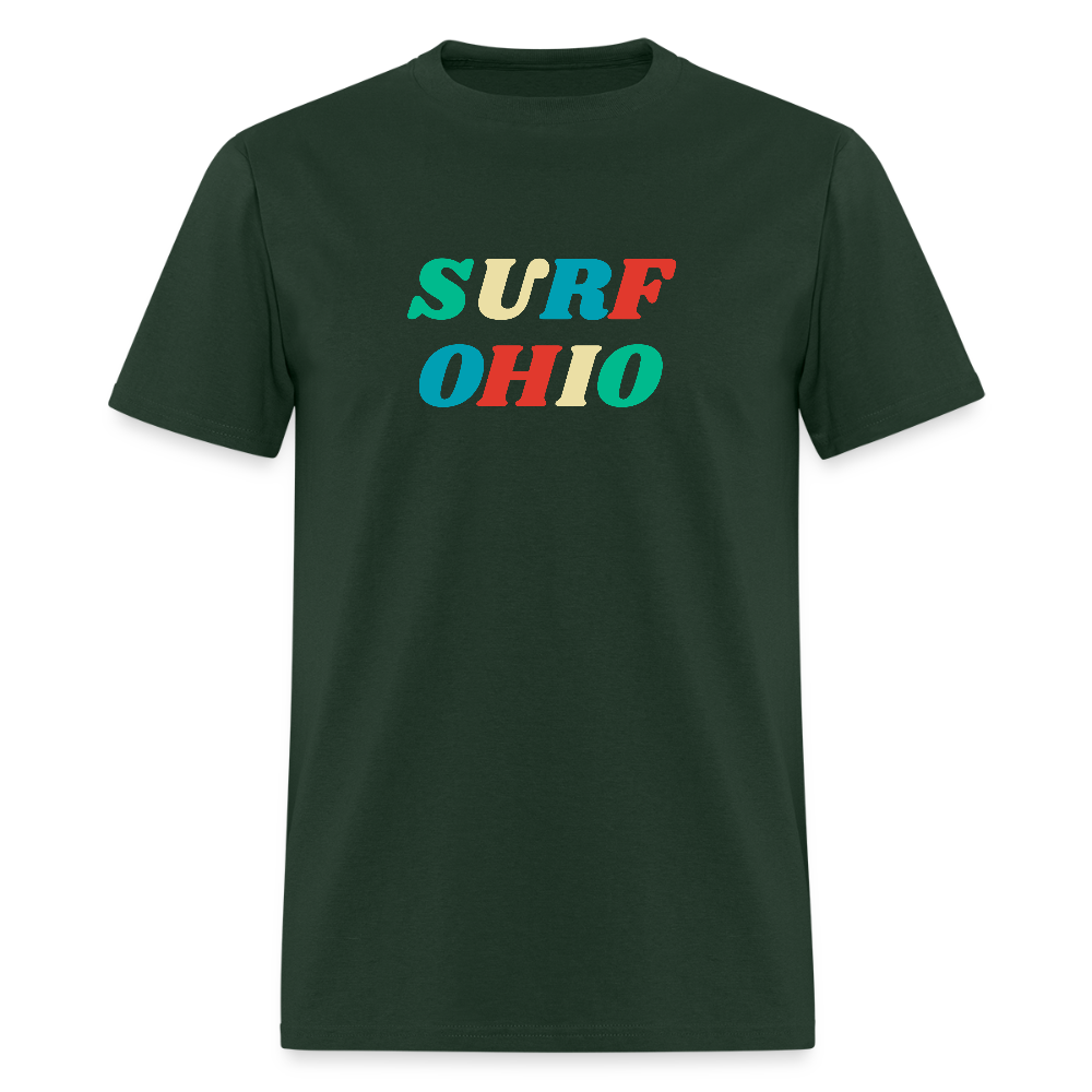 Surf Ohio Men's T-Shirt | GILDAN 5000 - forest green