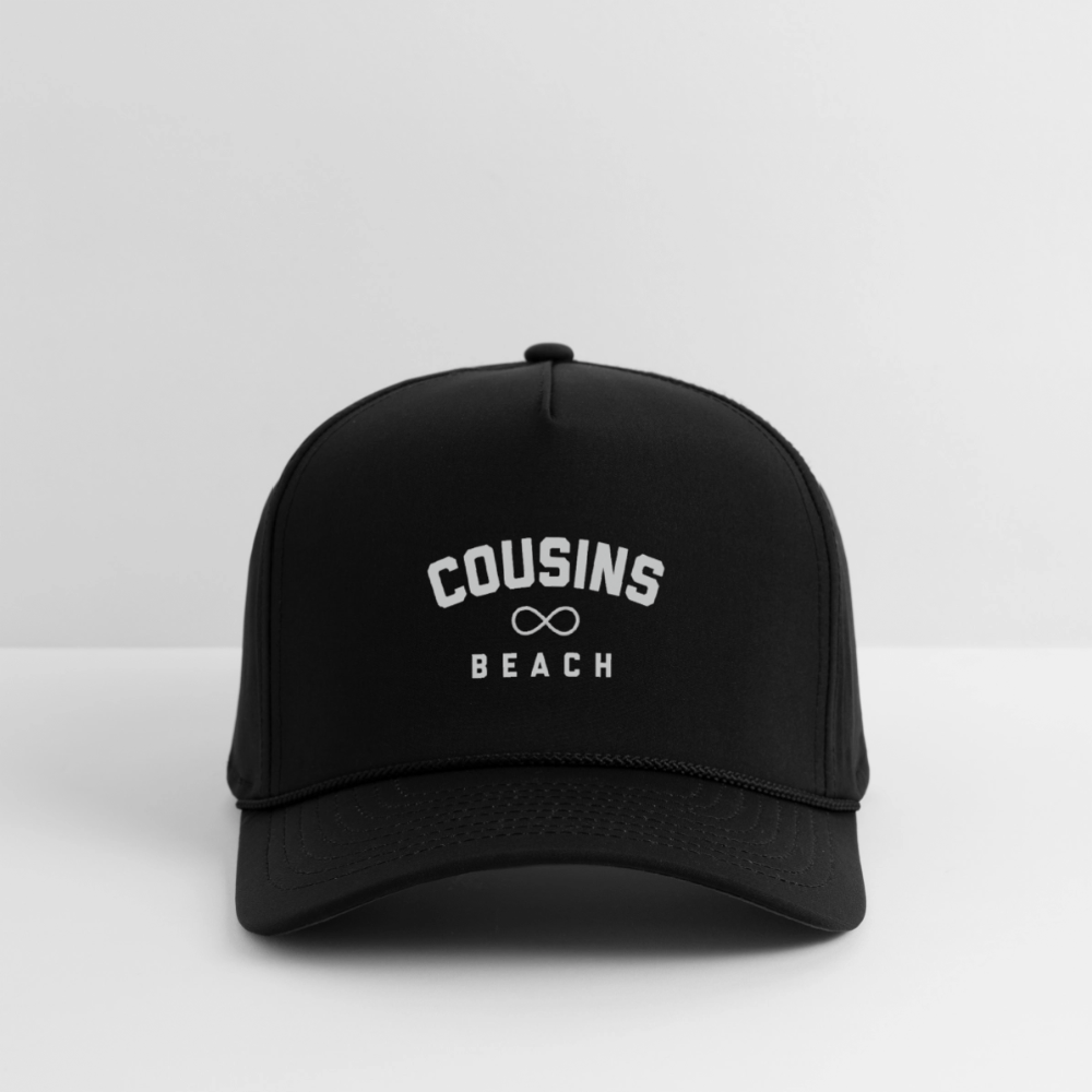 Cousins Beach Rope Cap - black/black