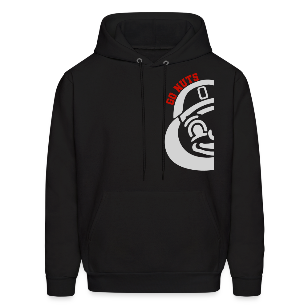 Go Nuts Brutus Men's Hoodie - black