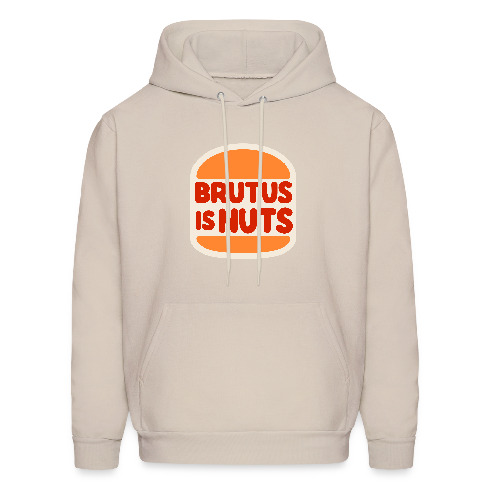 Brutus is Nuts Men's Hoodie - Sand