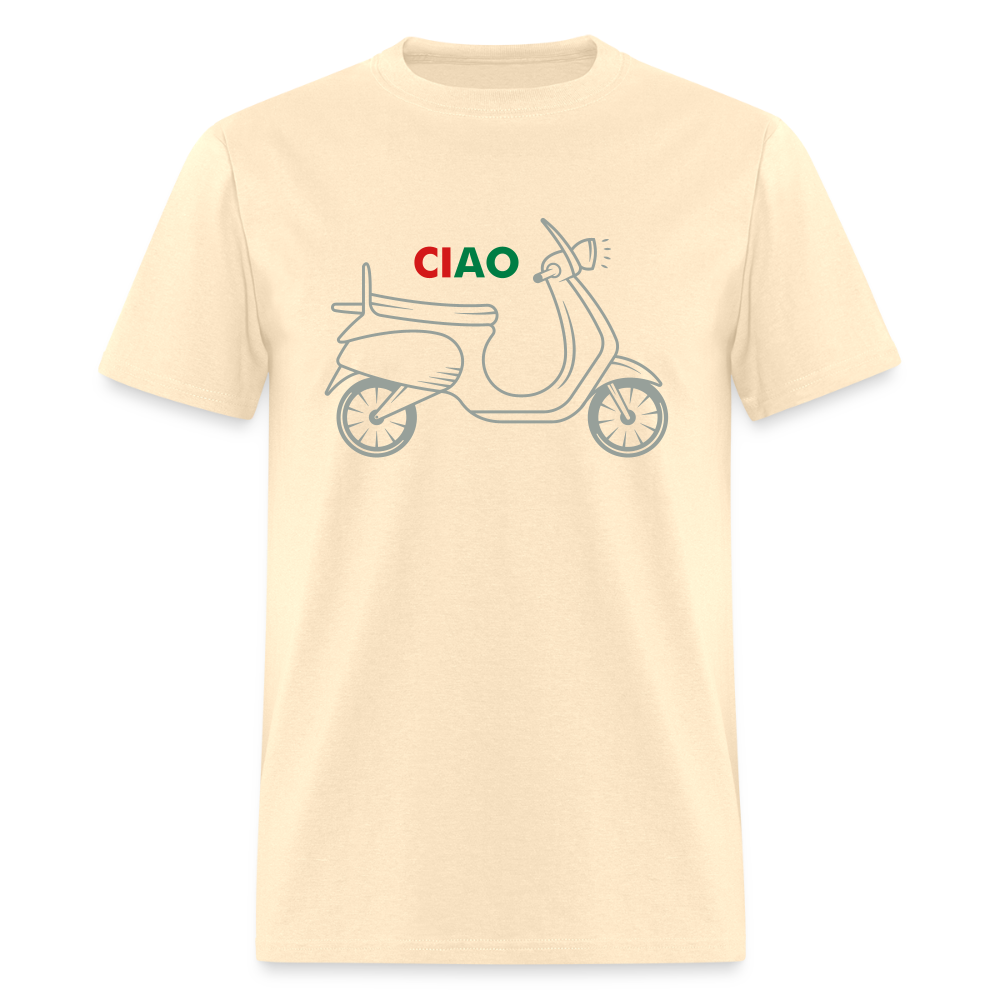 CIAO Scooter Unisex Classic T-Shirt - natural
