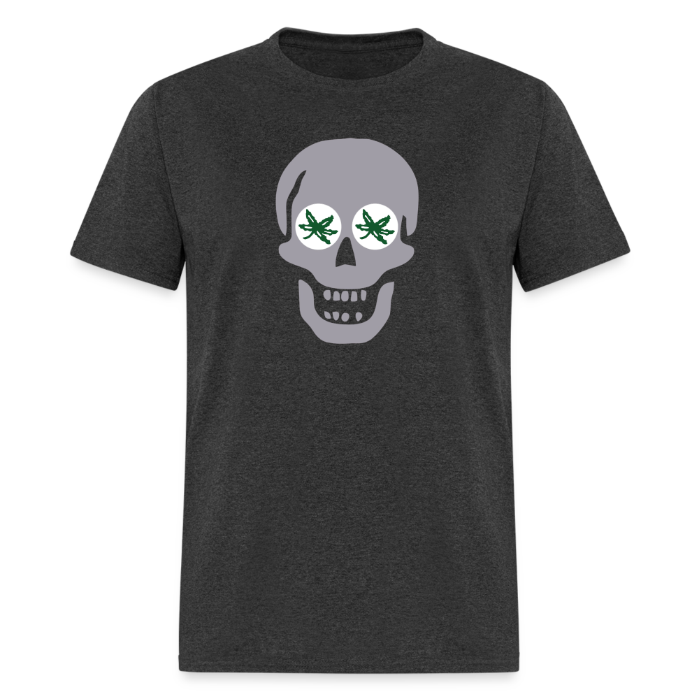 Skull BuckEYES Unisex Classic T-Shirt - heather black